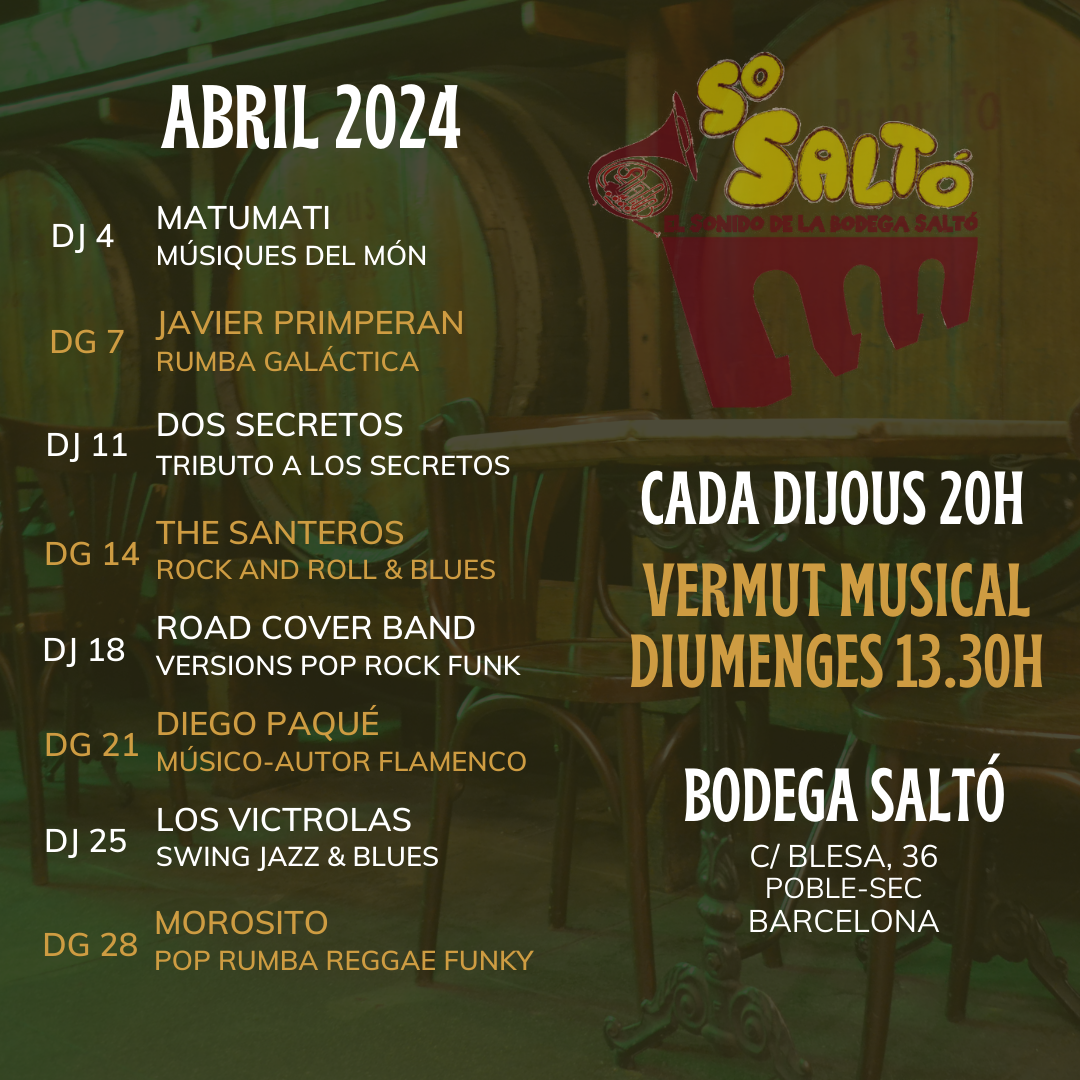 SO SALTÓ ABRIL 2024